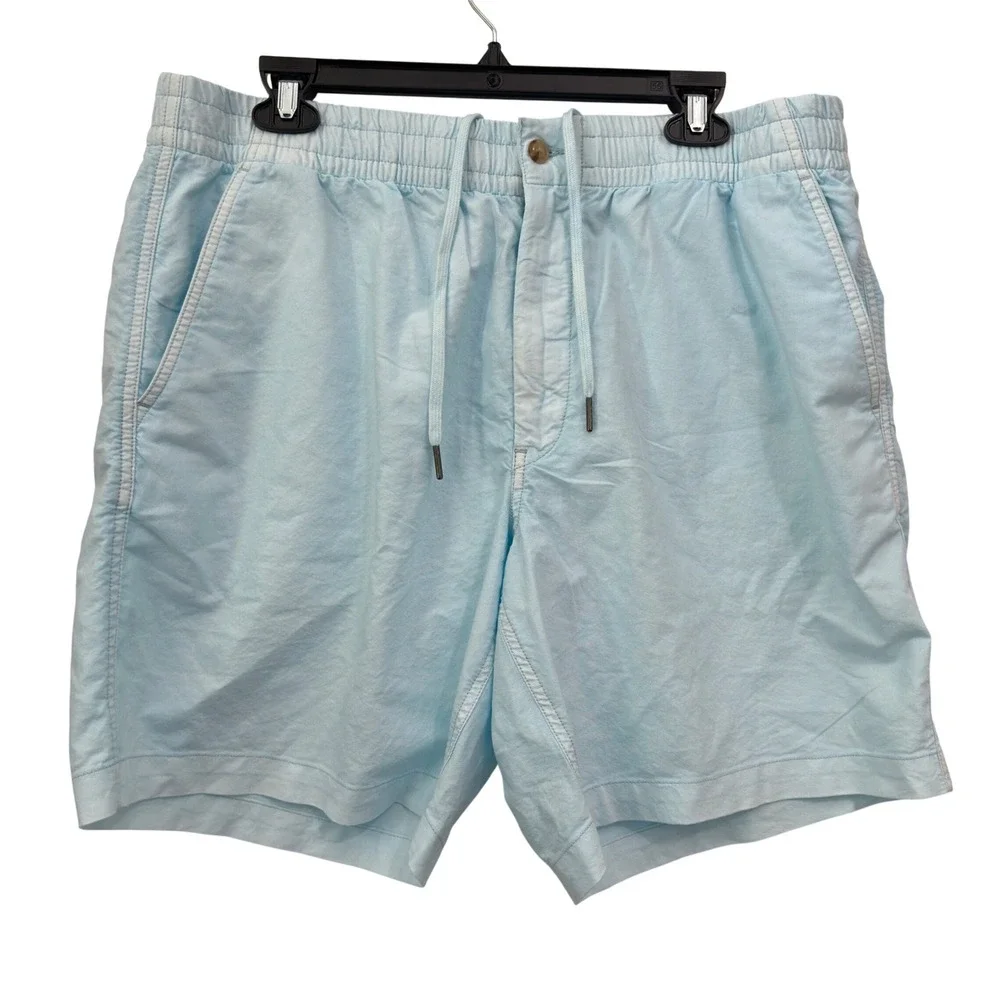 Polo Ralph Lauren Prepster Shorts Light Blue Classic Fit Mens XL Chino Coastal